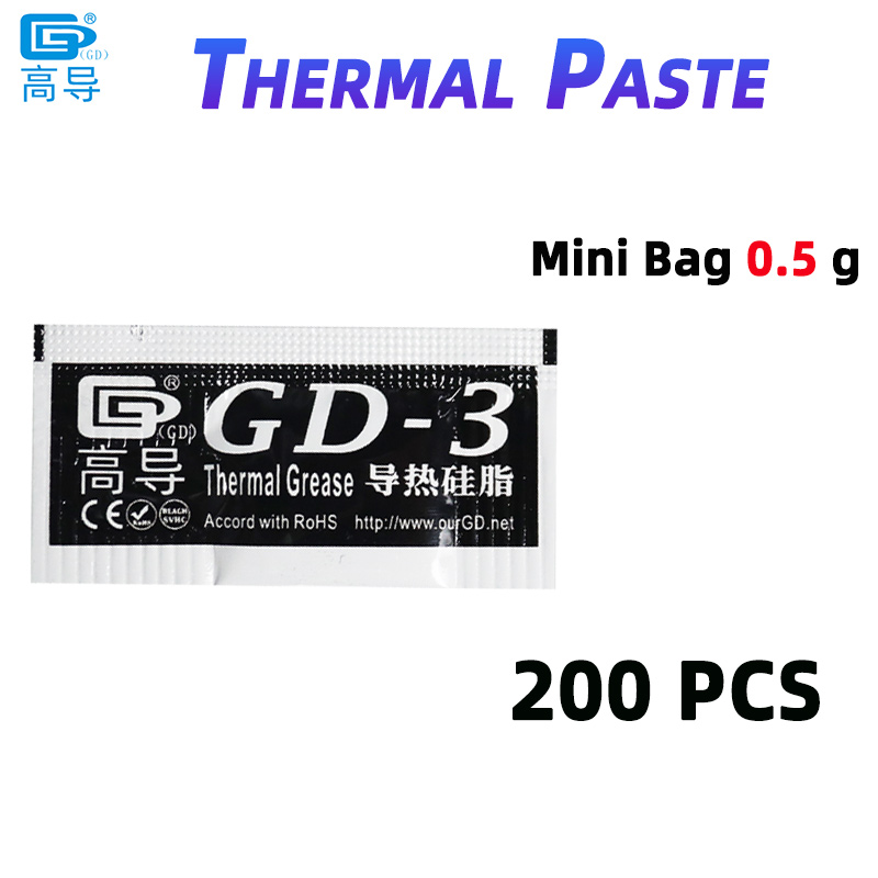 Net Weight 0.5 Gram 200 PCS Gr - đánh giá và giá Thermal Paste