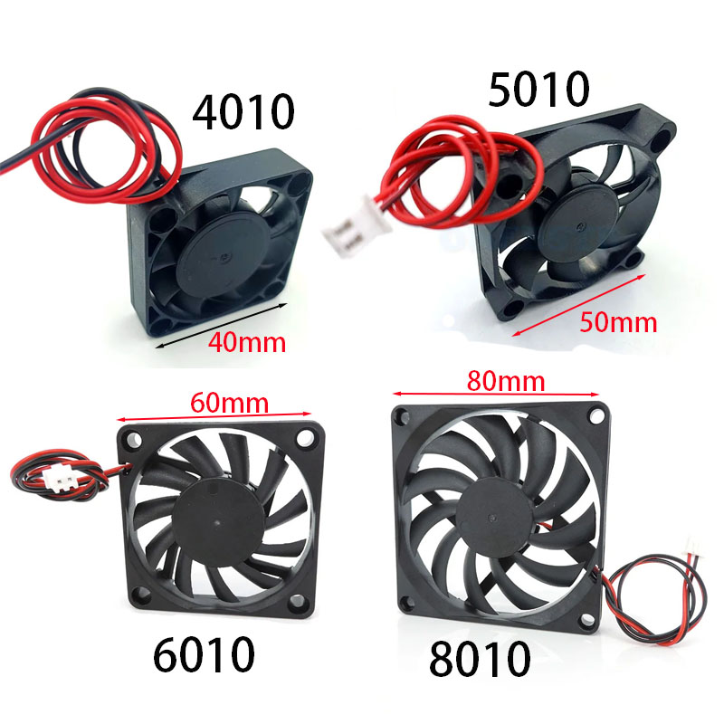 5V 12V 24V Cooling Fan 4010 50 - đánh giá và giá Cpu Fan