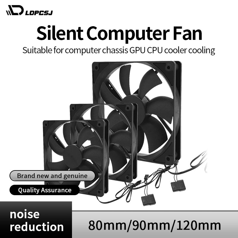 80mm 90mm 120mm Quiet Computer - đánh giá và giá Gpu Cooler