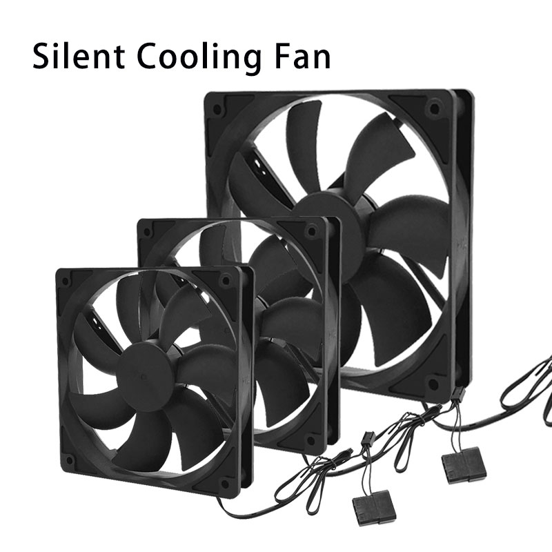 80mm 90mm 120mm Quiet Computer - đánh giá và giá Gpu Cooler