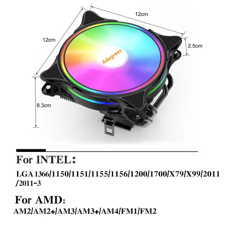 X99 CPU Air Cooler 3Pin/4Pin A - đánh giá và giá Air Cooler Cpu