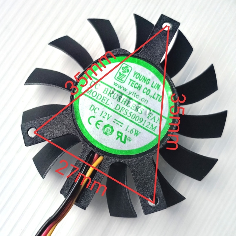 1PC New for DFS500912L DFS5009 - đánh giá và giá Cpu Fan